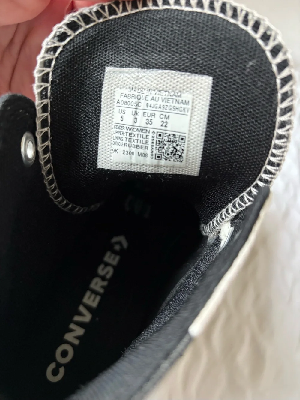 Converse Chuck Taylor All Star Lift Platform Moto “Pale Putty” Rare High Tops - Picture 5 of 6